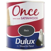 Once Satinwood 750ml - Black
