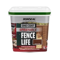 One Coat Fencelife Sprayable 5 Litre Fence Paint