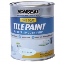 One Coat Tile Paint 750ml - Sky Blue