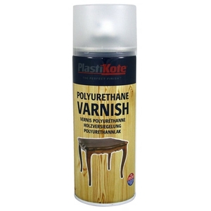 Polyurethane Varnish Clear Satin Spray Paint 400ml
