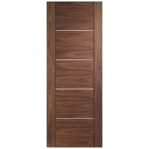 Portici Pre-Finished Walnut Internal Door