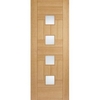 Quebec Glazed Oak Internal Pre-Finished Door