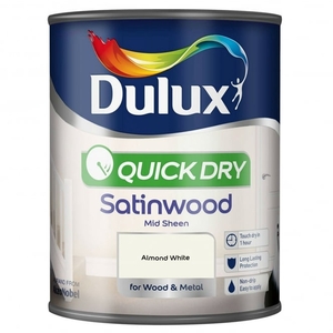 Quick Dry Satin Almond White 750ml