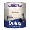 Quick Dry Satinwood Crazy Cream 1 Litre