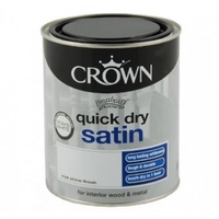 Quick Drying Satin Pure Brilliant White 750ml-2.5L