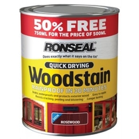 Quick Drying Woodstain - Rosewood 250ml / 750ml / 2.5L