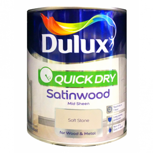Quickdry Satinwood 750ml Soft Stone
