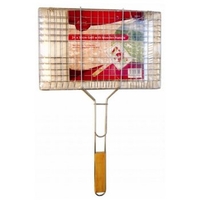 Redwood Leisure 24 x 34 cm BBQ Grill With Wooden Handle