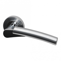 Ruby PCP/SCP Lever Handle on Round Rose