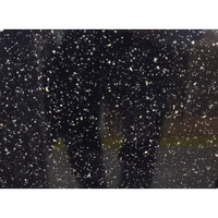 Showerwall Bathroom Panel Black Galaxy