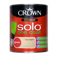 Solo One Coat Gloss 750ml Ice Cream