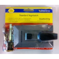 Standard Deadlocking Nightlatch Grey