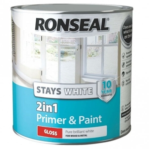 Stays White 2 in 1 Primer & Paint Gloss 2.5L