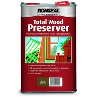 Total Wood Preserver 2.5L / 5L - Dark Brown