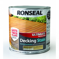 Ultimate Protection Decking Stain Medium Oak 2.5 Litre / 5 Litre