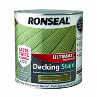 Ultimate Protection Decking Stain Mountain Green 2.5 Litre / 5 Litre