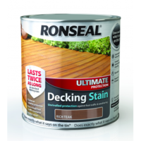 Ultimate Protection Decking Stain Rich Teak 2.5 Litre / 5 Litre