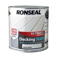 Ultimate Protection Decking Stain White Wash 2.5 Litre