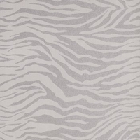 Wallpaper Zebra Silver Glitter