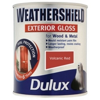 Weathershield Exterior Gloss 750ml - Volcanic Red