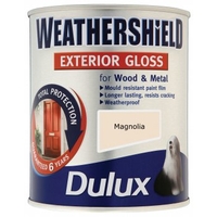 Weathershield Exterior Gloss 750ml Magnolia