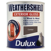 Weathershield Exterior Gloss 750ml/2.5L - Conker