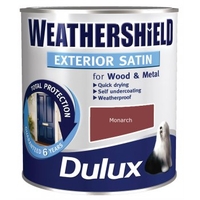 Weathershield Exterior Satin 750ml - Monarch