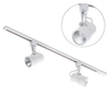 1 metre Track Light Kit with 2 Holborn Heads and Integrated LED - White