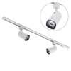 1 metre Track Light Kit with 2 Strand Heads and Integrated LED - White