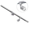 1 Metre Track Lighting with 2 Soho GU10 Fixture & LED Bulbs - Silver