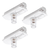 3 Pack of Track Adapter for Pendant - White