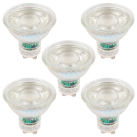 5 Pack of 6 Watt LED 4000K GU10 Light Bulb - Natural White