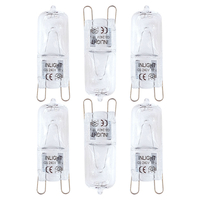 6 Pack of 18 Watt G9 Eco Halogen Light Bulbs - Clear