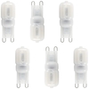 6 Pack of 2.5 Watt LED G9 Capsule Light Bulb - Cool White