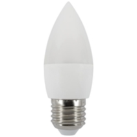 6 Watt LED E27 Edison Screw Daylight Candle Bulb - Cool White