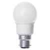 7 Watt B22 Bayonet Cap Energy Saving CFL Mini Golf Ball Bulb - White