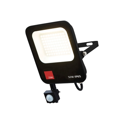 Faulkner 50 Watt LED Outdoor
Flood Light with PIR Sensor -
Black