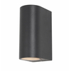 Irwell 2 Light Up and Down Outdoor Wall Light - Black