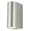 Irwell 2 Light Up and Down Outdoor Wall Light - Stainless Steel