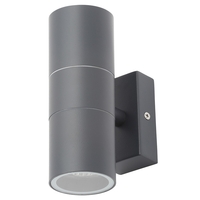 Kenn 2 Light Up and Down Outdoor Wall Light - Anthracite