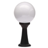 Lancaster Outdoor Globe Post Light - Black