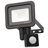 Langton Outdoor LED 10 Watt Slimline Flood Light with PIR Sensor - Black