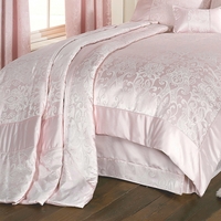 Regency New Jacquard Single Throw - Pink