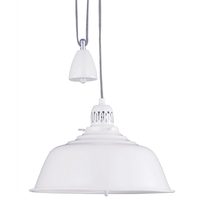 Rise and Fall Cream Pendant Light - Fisherman Style