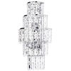 Visconte Long Island 3 Light 5 Tier Wall Light - Chrome