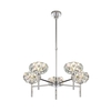 Visconte Scoppio de Stelle 5 Light Ceiling Pendant - Chrome