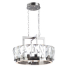 Visconte Tozzo Small Round Ceiling Pendant Light - Satin Nickel