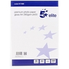 5 Star A4 Gloss Inkjet Photo Paper - White - 265gsm - Pack of 50 Sheets