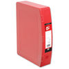 5 Star Box File Polypropylene with Twin Clip Lock Foolscap Red