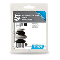 5 Star Compatible Inkjet Cartridge Page Life 2200pp Black [HP No. 940XL C4906AE Alternative]